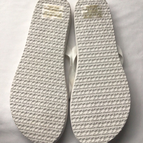 Billabong white sandal flip flips New - Picture 3 of 6